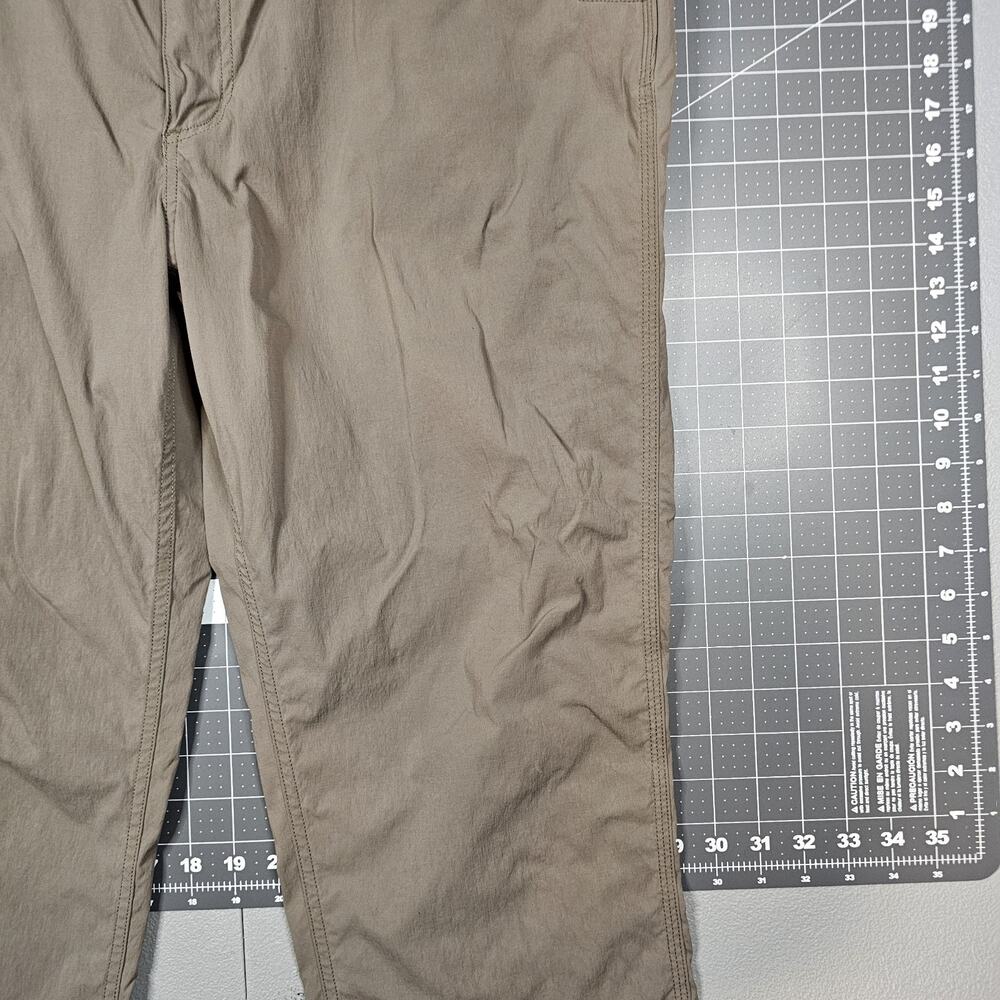 Carhartt Force Pants Mens 38x34 Green Ripstop Nylon Pocket Work Outdoor Stretch - Picture 2 of 16